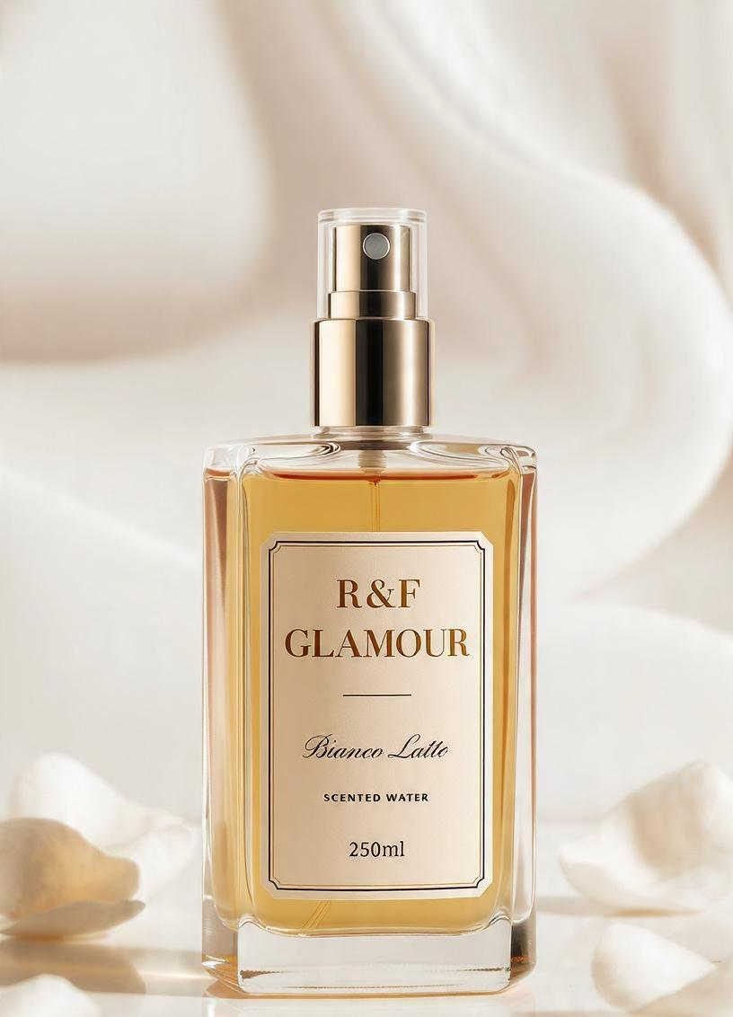R&F GLAMOUR ACQUA PROFUMATA BIANCOLATTE DA 250 ml
 [Conf.da 6 pezzi]