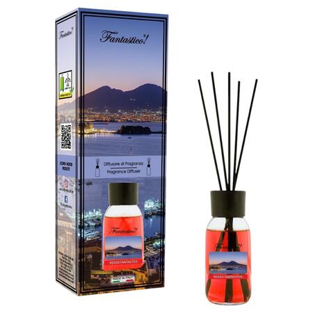  CAMOMILLA TORINO FANTASTICO DIFFUSORE PER AMBIENTE 30 ML NAPOLI ROSSO FANTASTICO