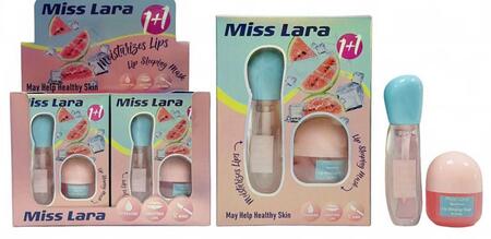 MISS LARA 1+1 MOISTURIZES LIPS & LIP SLEEPING MASK [Conf. da 12 pezzi]