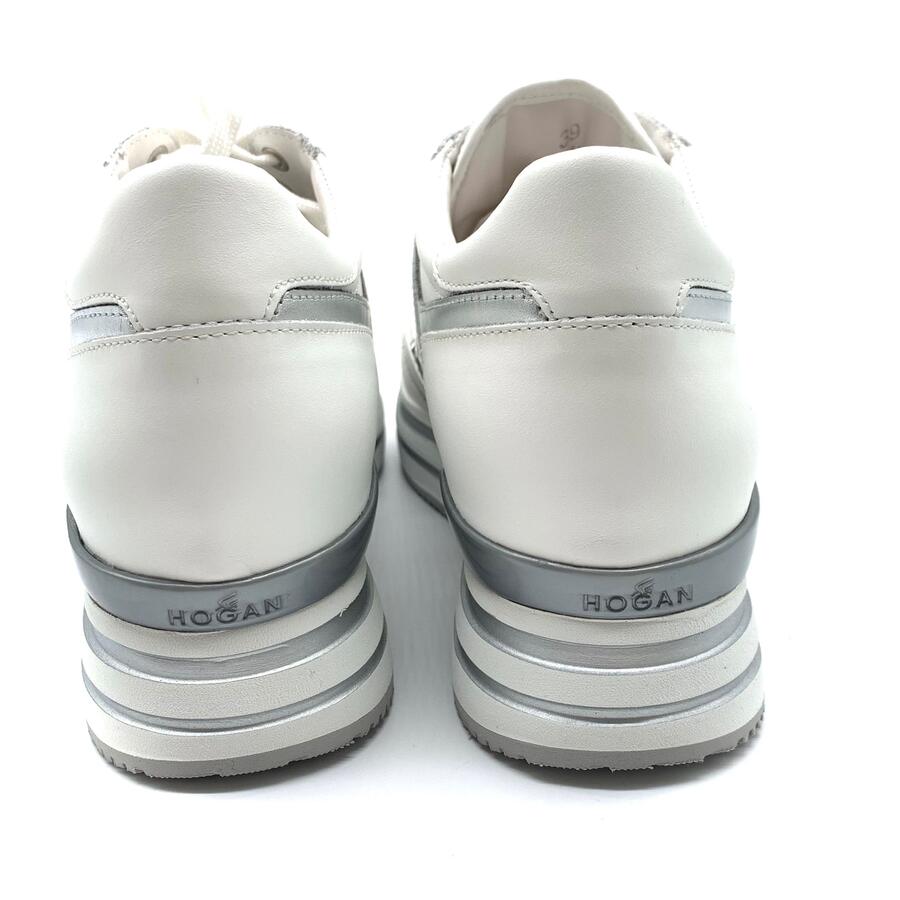 Hogan platform H wht/silver