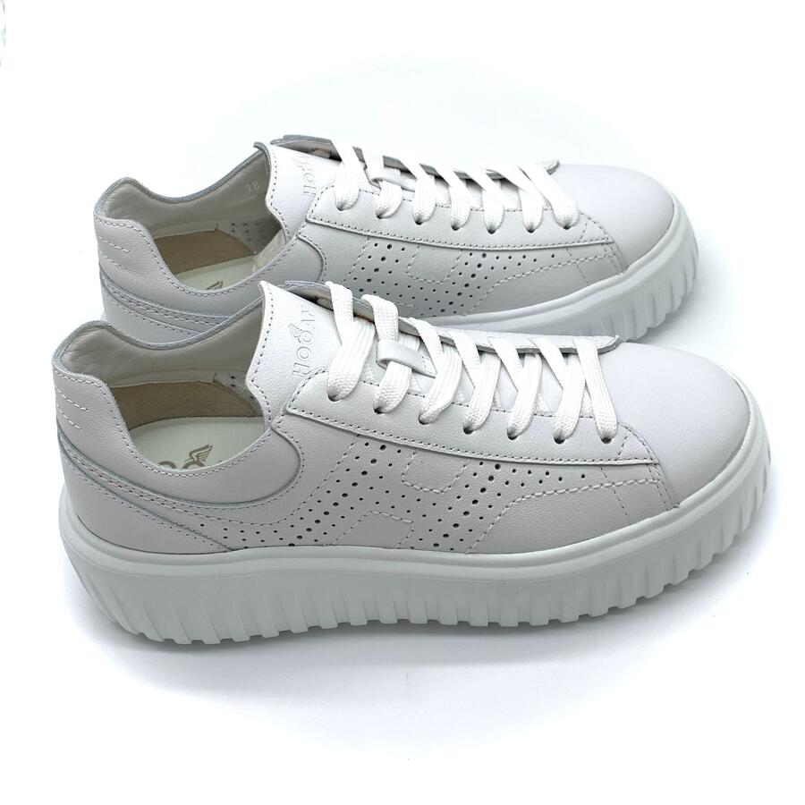 Hogan H-Stripes wht forata