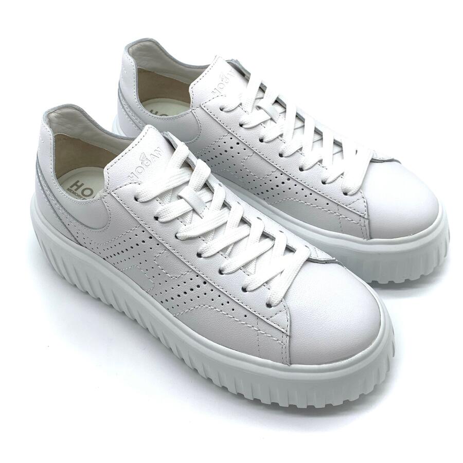 Hogan H-Stripes wht forata