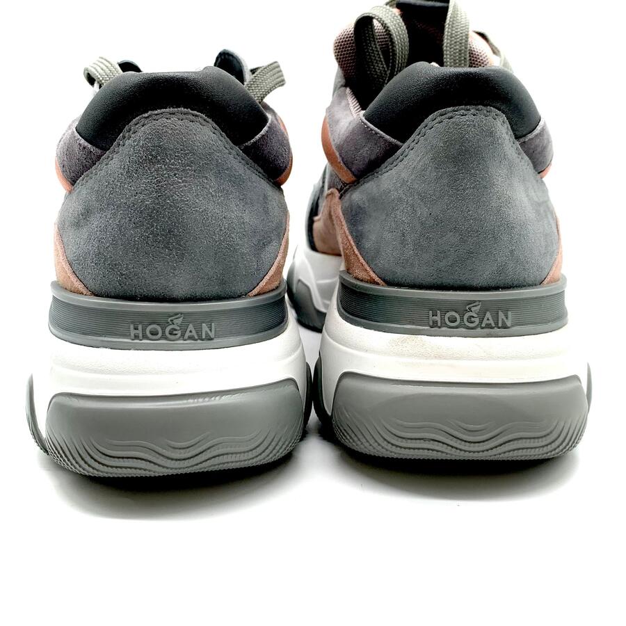 Hogan Hyperactive allacciata grey/pink/glitter