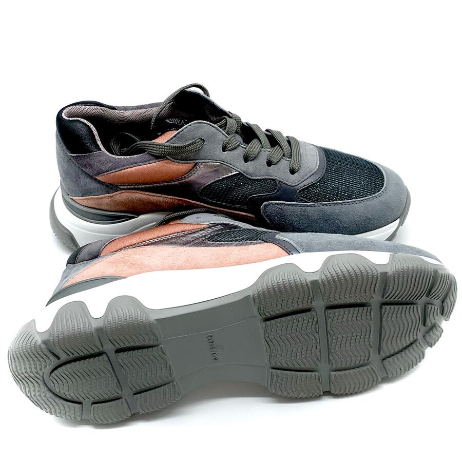 Hogan Hyperactive allacciata grey/pink/glitter