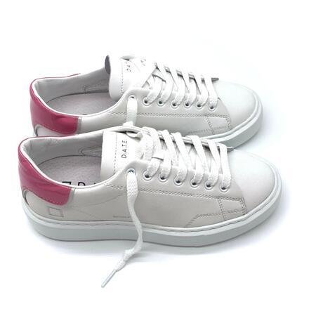 D.A.T.E. Sfera calf White/Pink