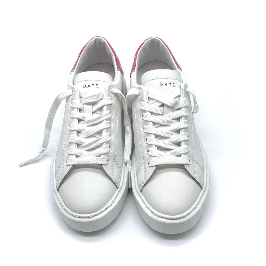 D.A.T.E. Sfera calf White/Pink