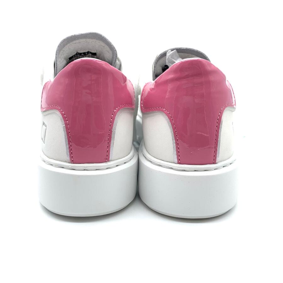 D.A.T.E. Sfera calf White/Pink