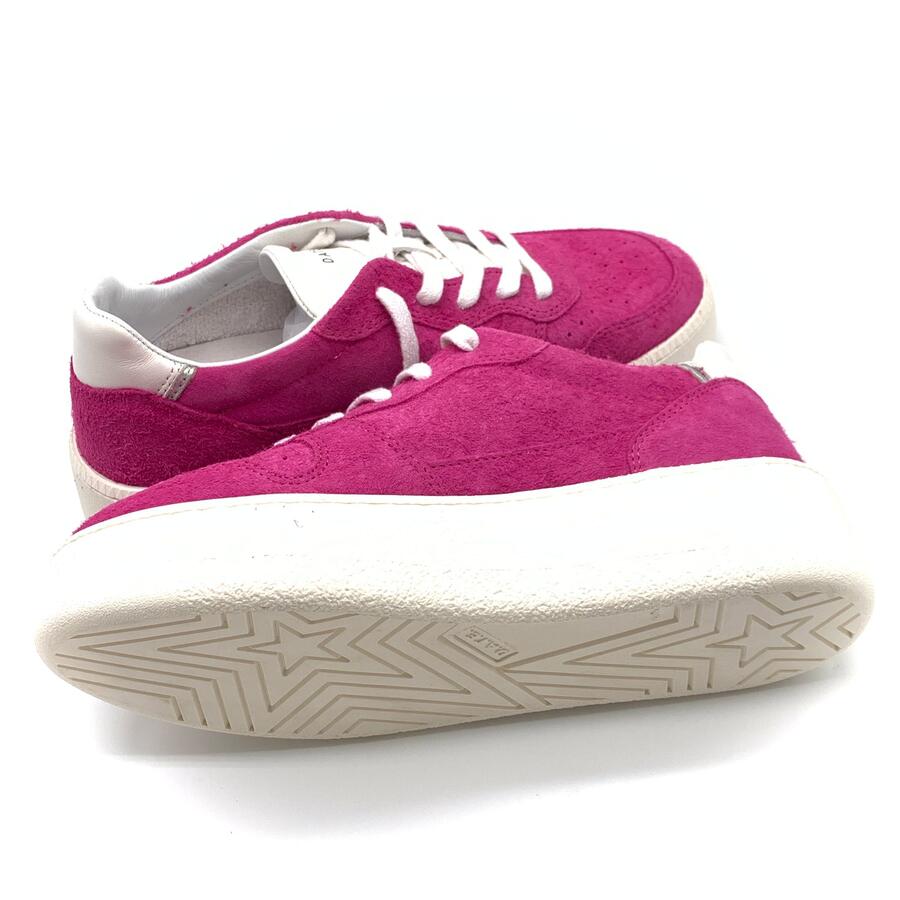 D.A.T.E. Court Platform Hairy fuxia 