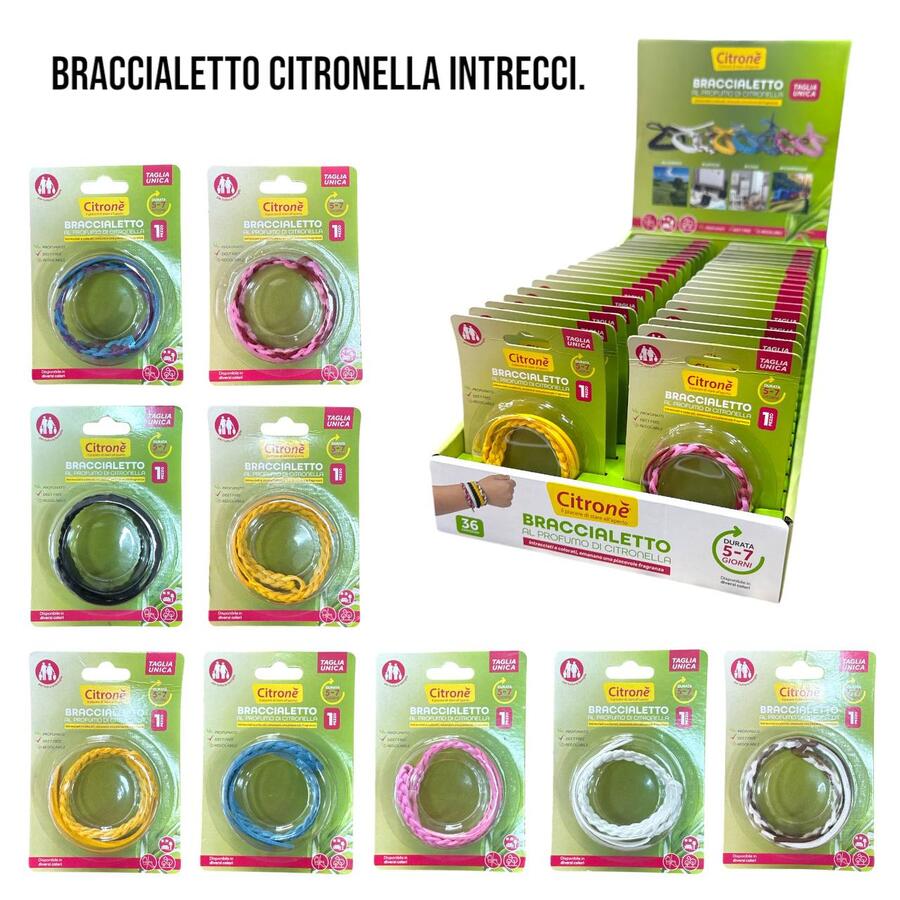 CITRONE' BRACCIALETTO ALLA CITRONELLA 
 [Conf.da 36 buste]