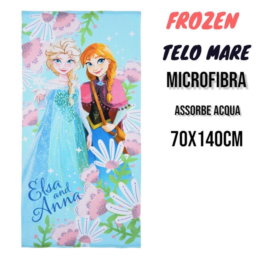 TELO MARE  FRONZEN IN MICROFIBRA mis. 70x140 cm