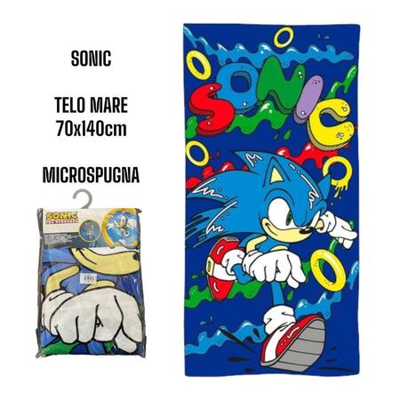 TELO MARE  SONIC IN MICROFIBRA mis. 70x140 cm