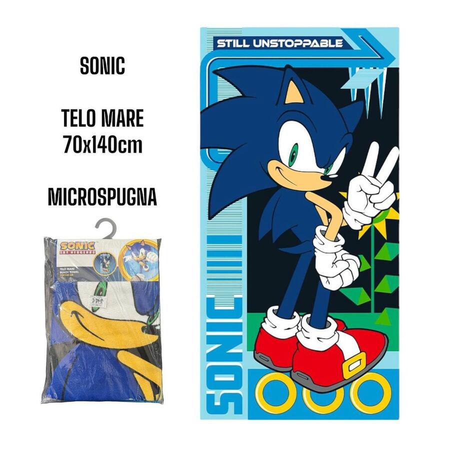 TELO MARE  SONIC IN MICROFIBRA mis. 70x140 cm