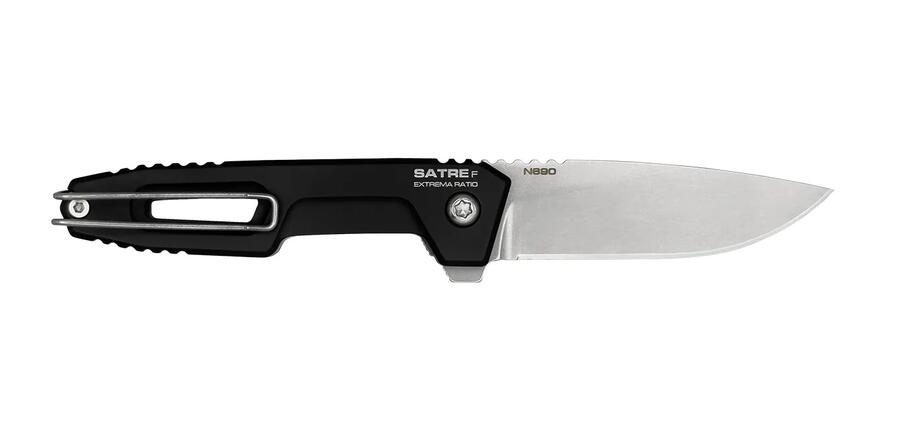 EXTREMA RATIO SATRE F N690 Black Stone Washed – Coltello Chiudibile EDC Premium