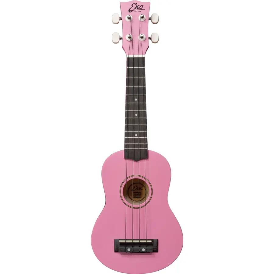 Eko Guitars Uku Primo Ukulele Soprano Pink