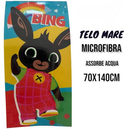 TELO MARE BING IN MICROFIBRA mis. 70x140 cm