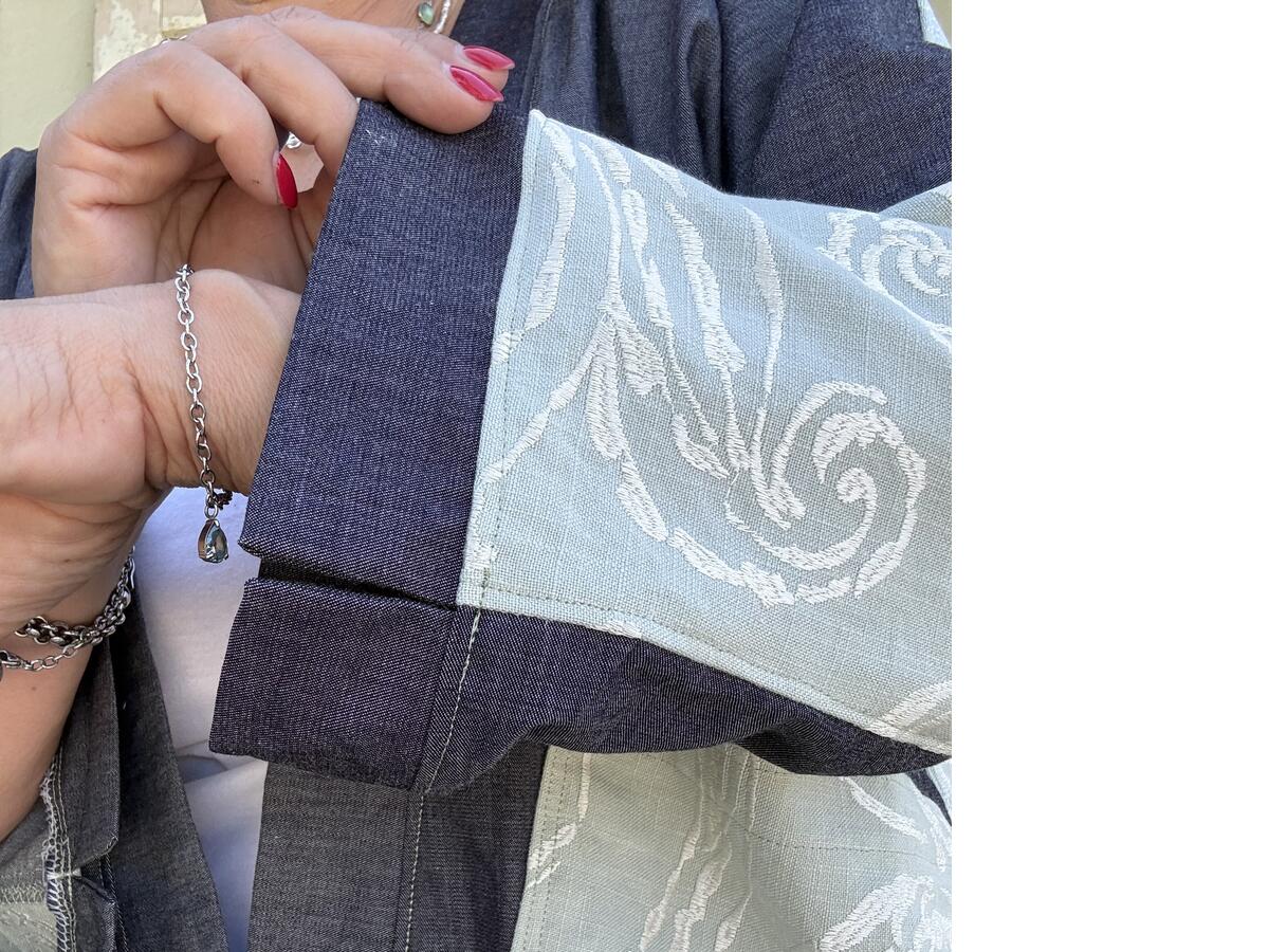 Kimono lino e cotone 