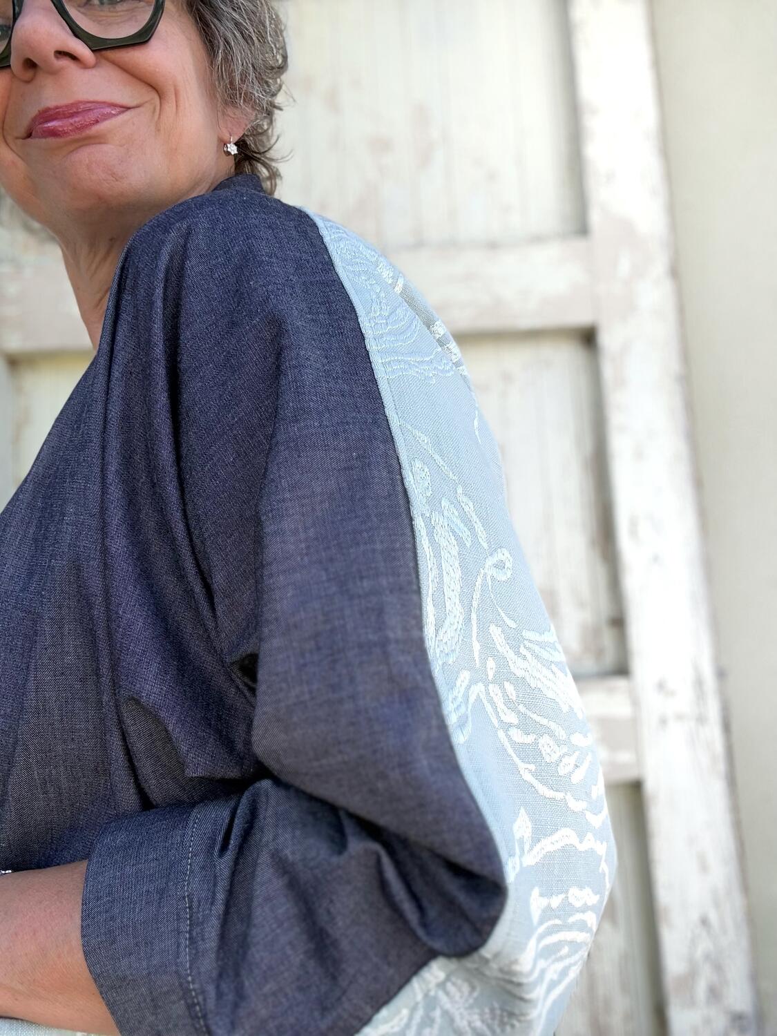 Kimono lino e cotone 