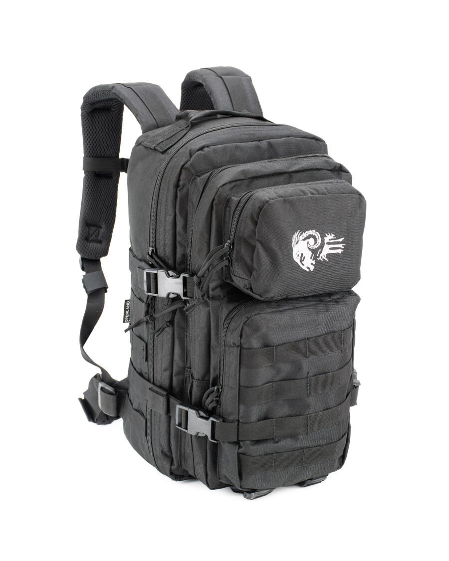 OPENLAND Zaino Tattico 30 LT Logo Ariete – Zaino con Sistema MOLLE