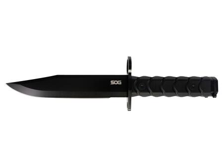 SOG BAR15C Clip Point BY1004-BX – Coltello a Lama Fissa in AUS-8