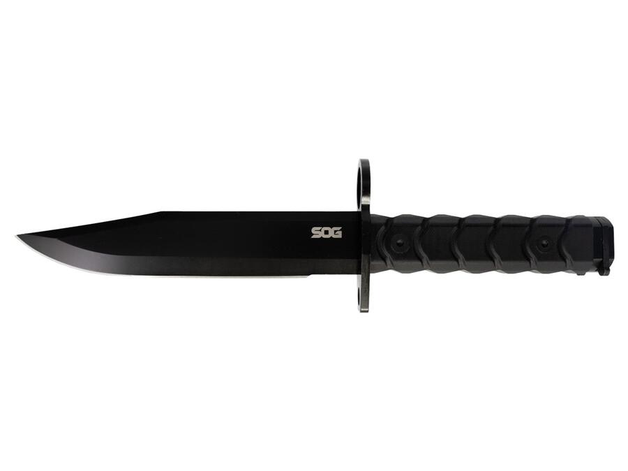 SOG BAR15C Clip Point BY1004-BX – Coltello a Lama Fissa in AUS-8