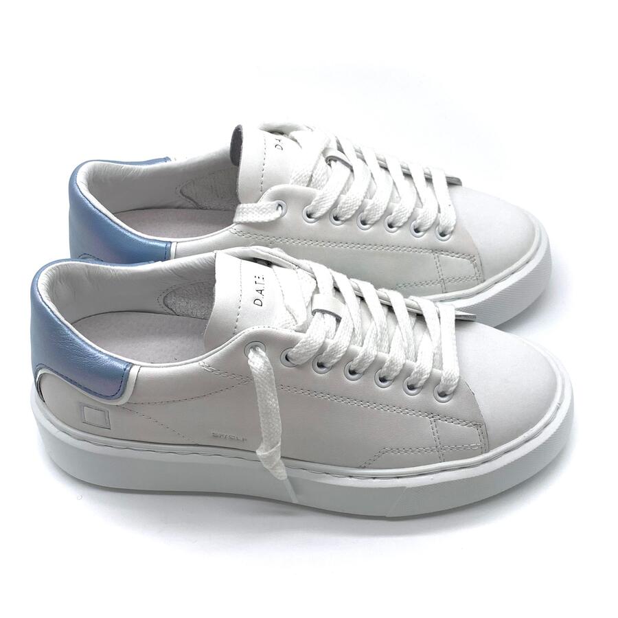 D.A.T.E. Sfera calf White/sky
