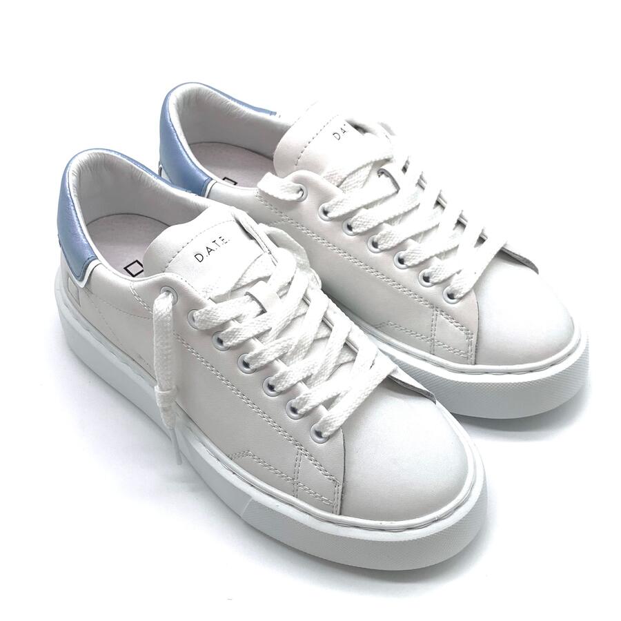D.A.T.E. Sfera calf White/sky
