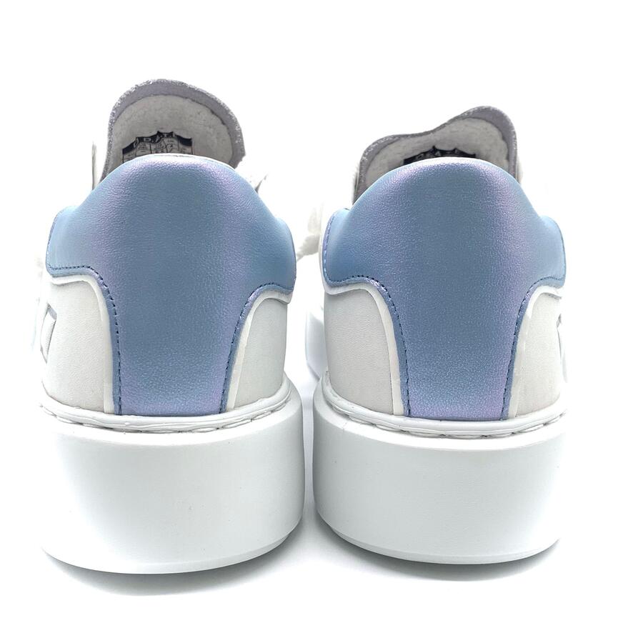 D.A.T.E. Sfera calf White/sky