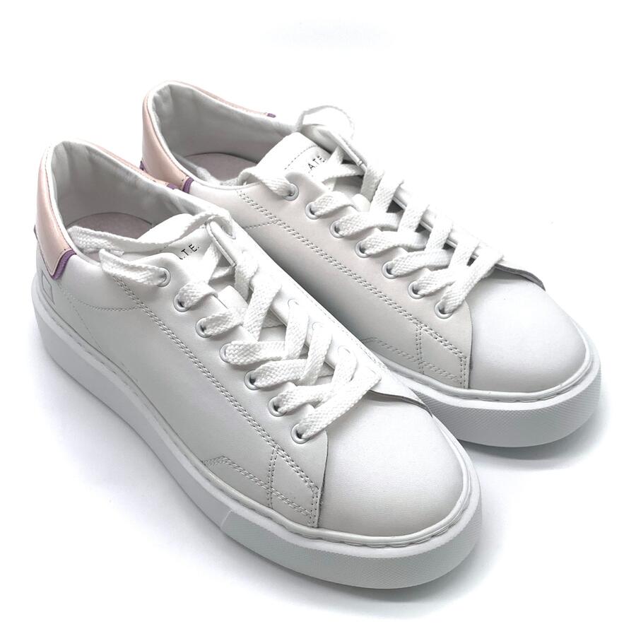 D.A.T.E. Sfera calf White/rose