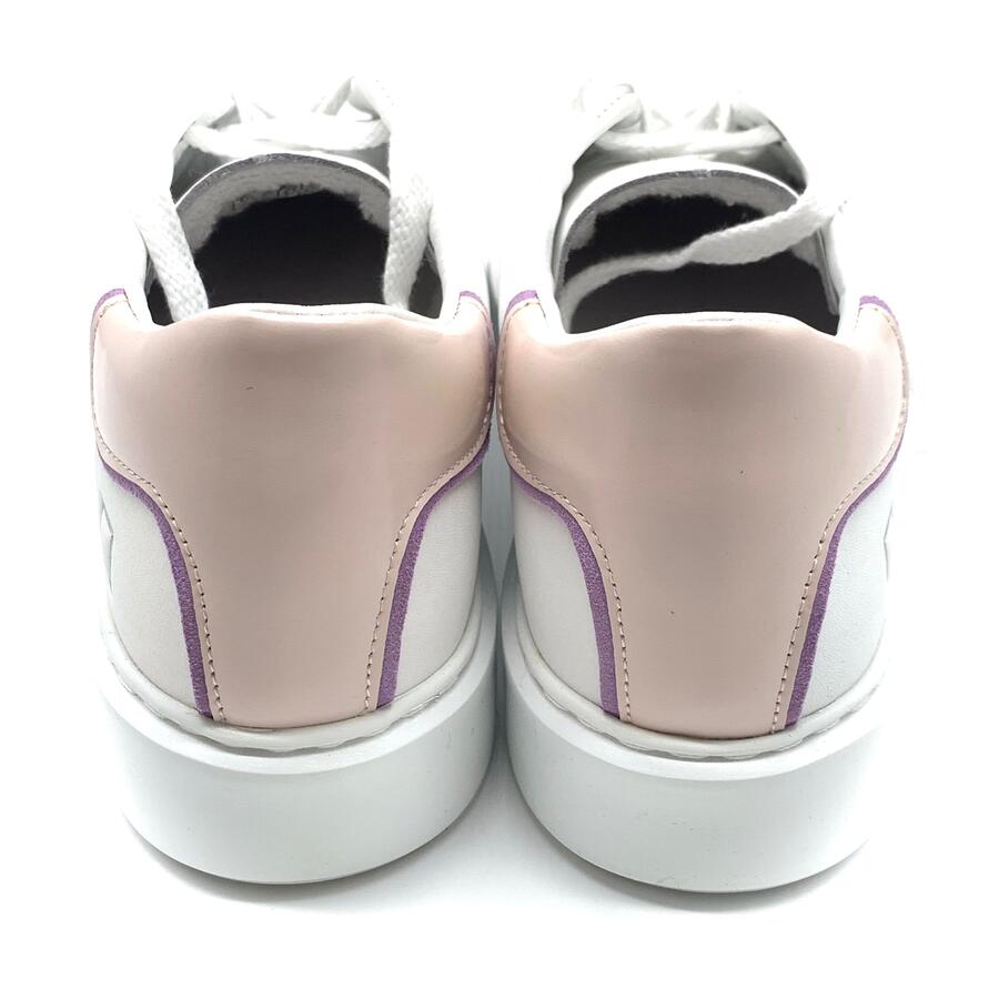 D.A.T.E. Sfera calf White/rose