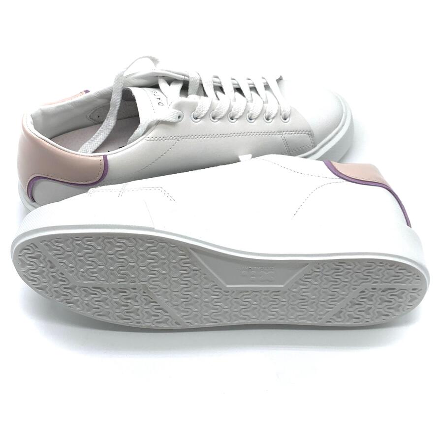 D.A.T.E. Sfera calf White/rose