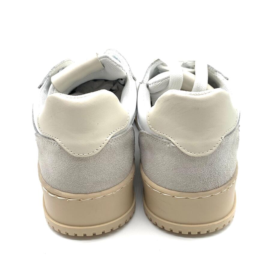 V2 Sneakers in vitello bianco latte