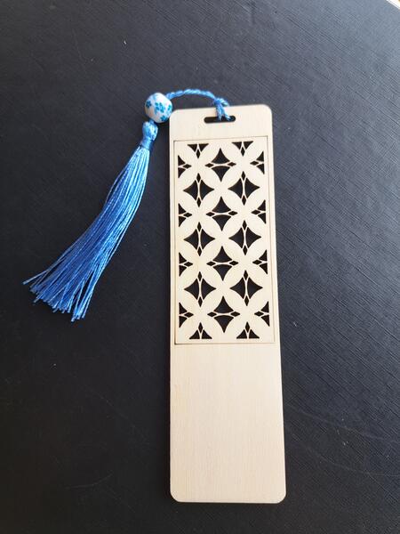 Segnalibro personalizzabile in legno_mod. 2