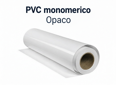 PVC Adesivo Opaco  Alta Opacità - Air Free -Alto Tack