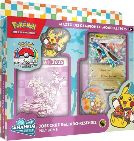 Pokémon: mazzo dei Campionati Mondiali 2025 del GCC Pokémon (Jose Cruz Galindo-Resendiz), Edizione in Italiano