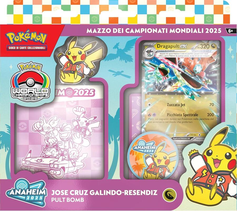 Pokémon: mazzo dei Campionati Mondiali 2025 del GCC Pokémon (Jose Cruz Galindo-Resendiz), Edizione in Italiano