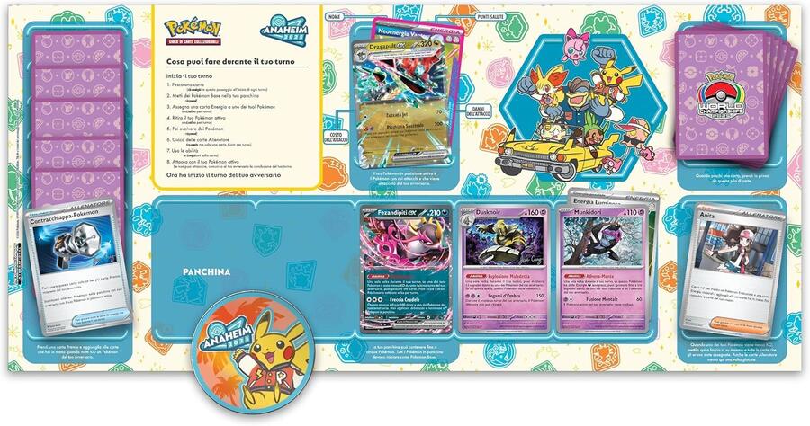 Pokémon: mazzo dei Campionati Mondiali 2025 del GCC Pokémon (Jose Cruz Galindo-Resendiz), Edizione in Italiano