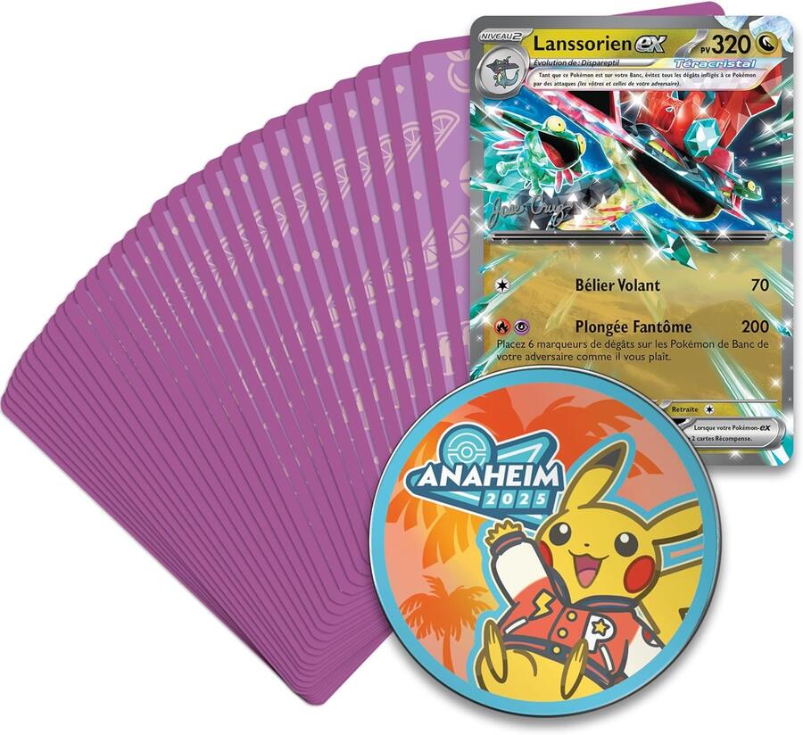 Pokémon: mazzo dei Campionati Mondiali 2025 del GCC Pokémon (Jose Cruz Galindo-Resendiz), Edizione in Italiano