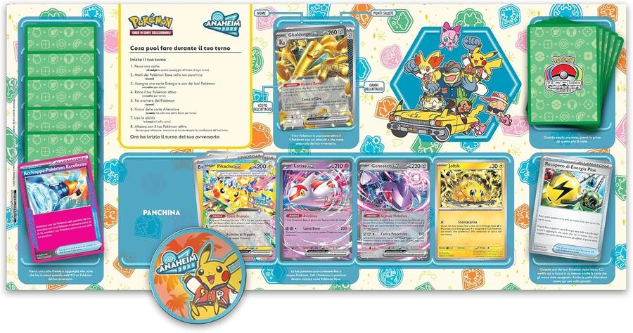Pokémon: mazzo dei Campionati Mondiali 2025 del GCC Pokémon (Liao Fu Guan), Edizione in Italiano