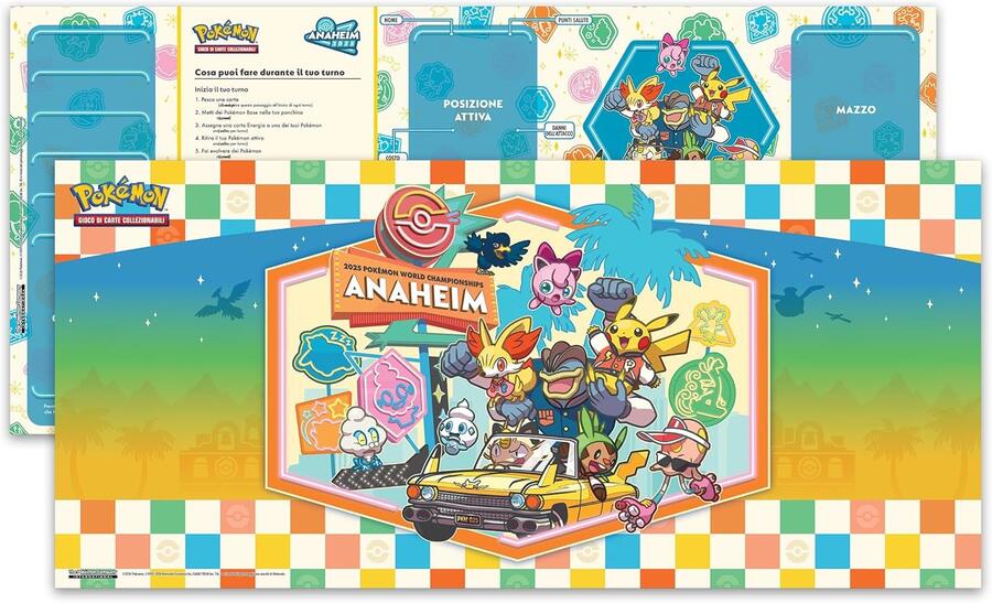 Pokémon: mazzo dei Campionati Mondiali 2025 del GCC Pokémon (Riley McKay), Edizione in Italiano