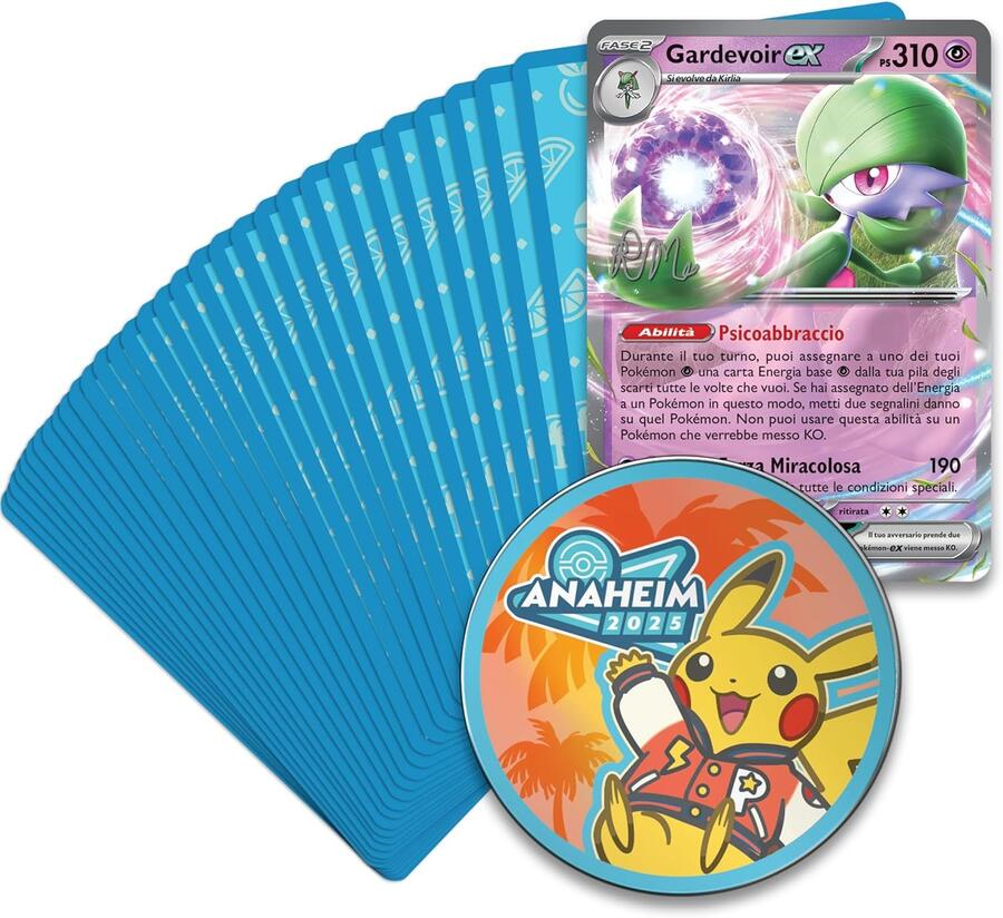 Pokémon: mazzo dei Campionati Mondiali 2025 del GCC Pokémon (Riley McKay), Edizione in Italiano