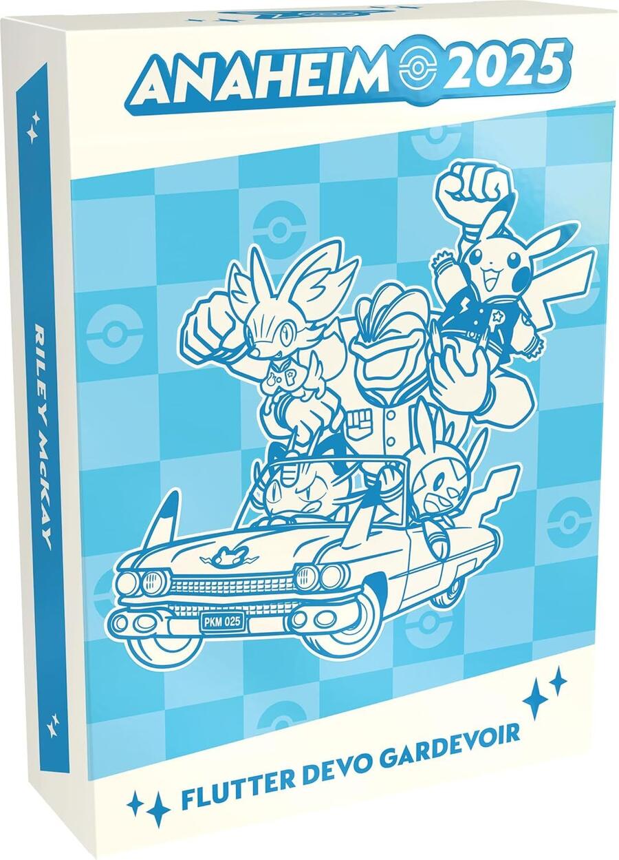 Pokémon: mazzo dei Campionati Mondiali 2025 del GCC Pokémon (Riley McKay), Edizione in Italiano