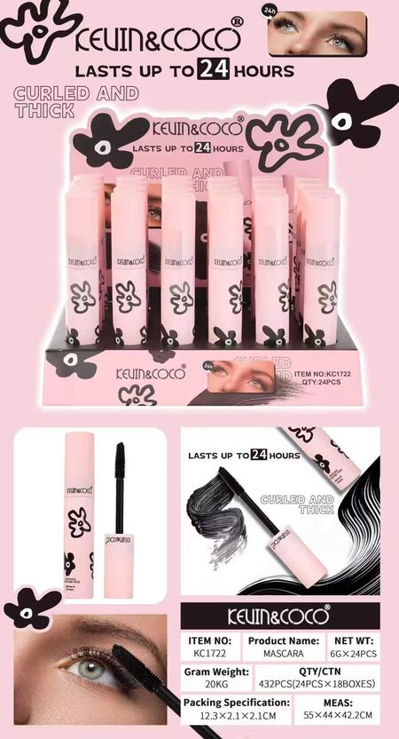 KEVIN & COCO LASTS UP TO 24 HOURS MASCARA [Conf. da 24 pezzi]