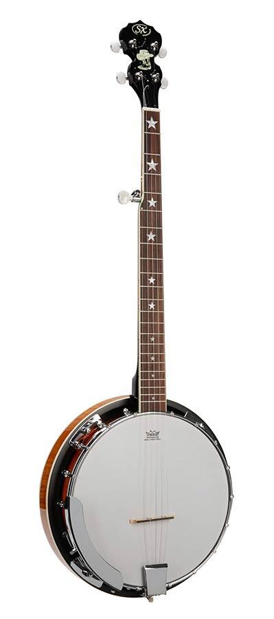 SX BANJO 5 corde vintage sunburst