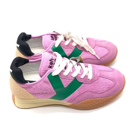 Keh•noo sneaker rosa e verdi