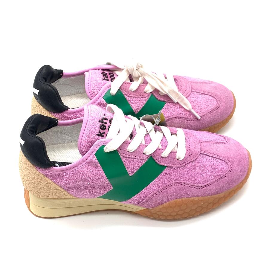 Keh•noo sneaker rosa e verdi