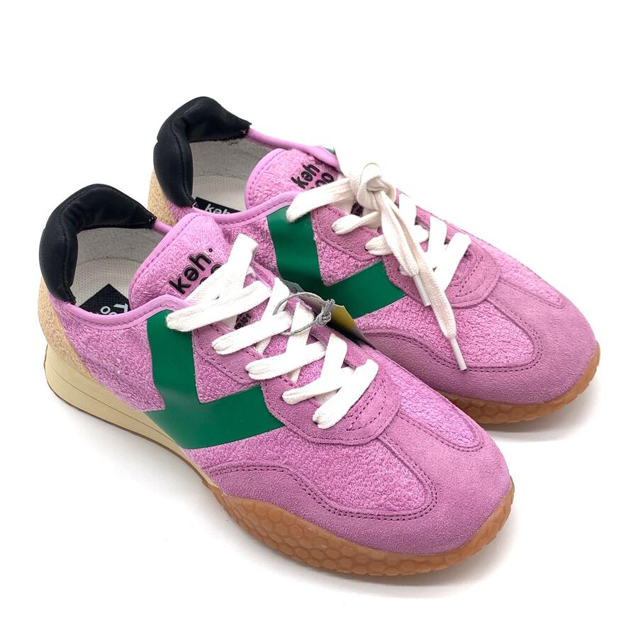 Keh•noo sneaker rosa e verdi