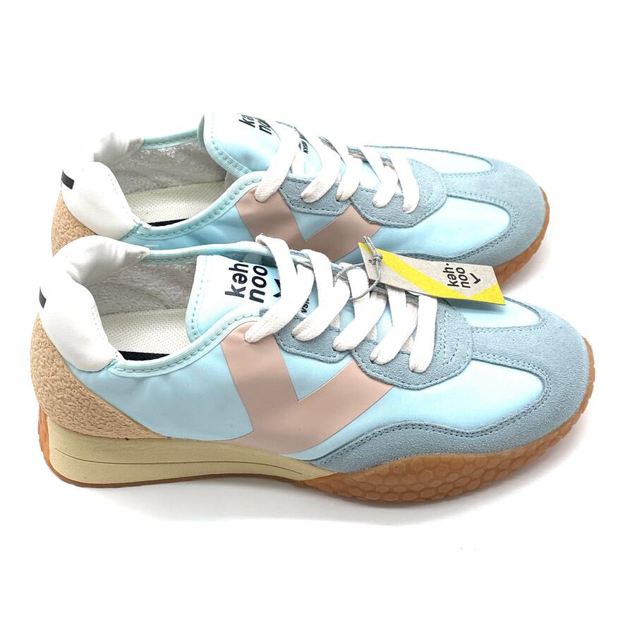 Keh•noo sneaker rosa e azzurre