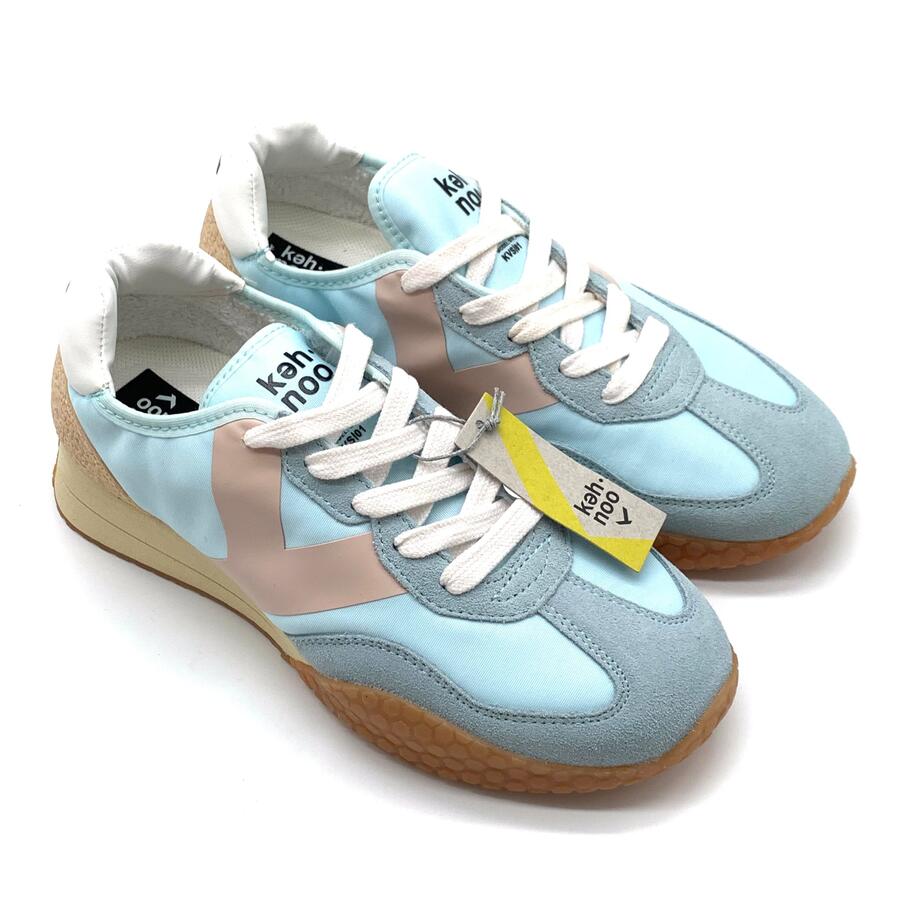 Keh•noo sneaker rosa e azzurre