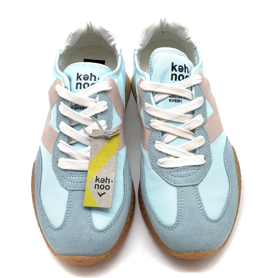 Keh•noo sneaker rosa e azzurre
