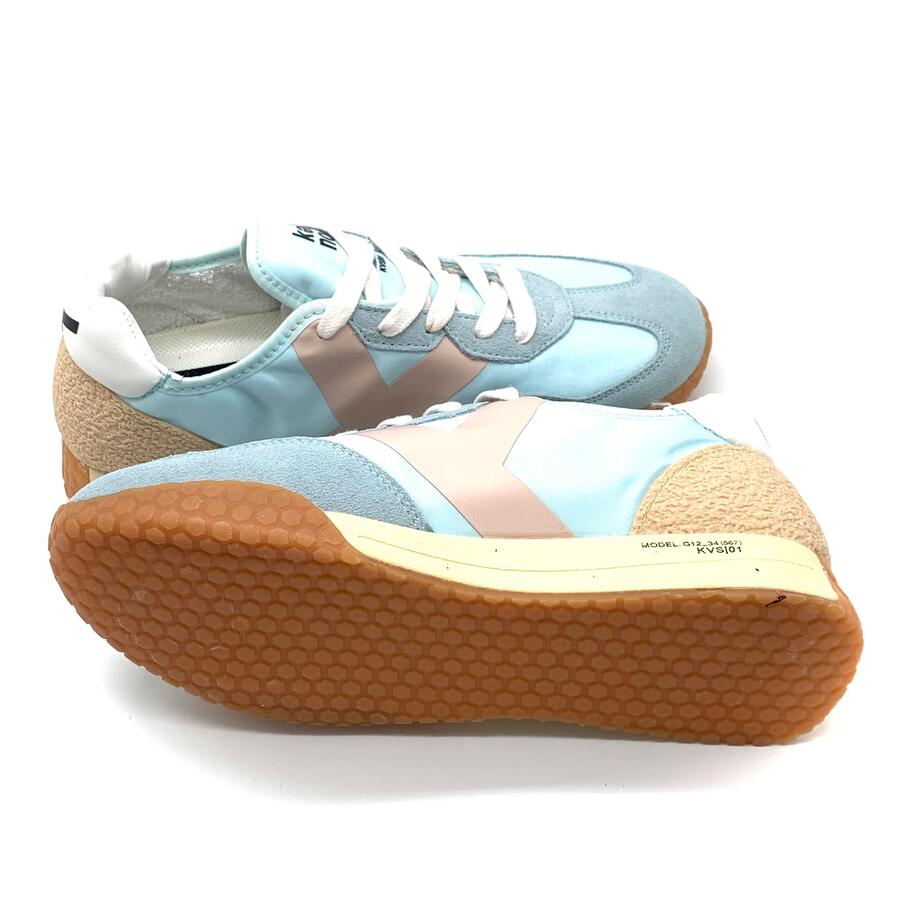 Keh•noo sneaker rosa e azzurre